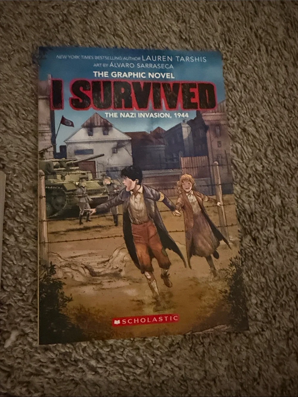 I Survived Graphic Novel Set by Scholastic - Assorted Blue, Red, Brown Covers